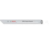 Bosch 5x Hoja de sierra sable PRO Pallet Repair S725VFR | para Acero, Madera con clavos, Longitud 190 mm, Professional Accesorios Sierra sable
