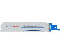 Bosch 5x Hoja de sierra sable PRO Thin Metal S937EAF Precise (para Tubos y perfiles metálicos, Metales no ferrosos, Longitud 150 mm, Professional Accesorios Sierra sable)