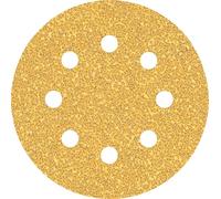 Bosch Disco abrasivo Expert C470 Ø115 mm Grano 40 8 agujeros para madera dura – 5 unidades