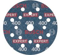 Bosch 6x Disco de lija para láminas EXPERT O780, 125 mm (para Madera dura, Pintura sobre madera, Ø 125 mm, Grano 400, Professional Accesorios Lijadora excéntrica)