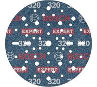 Bosch 6x Disco de lija para láminas EXPERT O780, 150 mm (para Madera dura, Pintura sobre madera, Ø 150 mm, Grano 320, Professional Accesorios Lijadora excéntrica)