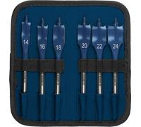 Bosch brocas fresadoras planas EXPERT Self Cut Speed para madera blanda, aglomerado Ø14–24 mm – 6x