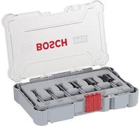 Bosch Professional – Set de 6 brocas fresadoras rectas para madera, vástago Ø 8 mm