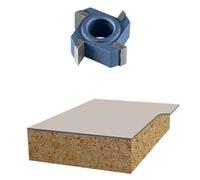 Bosch 85417M - Broca de corte de repuesto con punta de carburo de 4 flautas de 7/8 pulgadas x 5/16 pulgadas