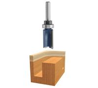 Bosch 85672 M 1/2 "x 1 - 1/4 en. 2-flute parte superior rodamientos el corte recto Bit con punta de carburo