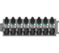 Bosch 8x Punta PRO Pozidriv Impact | Longitud 25 mm, Professional Accesorios Atornillador, Taladro/atornilladores perforadores