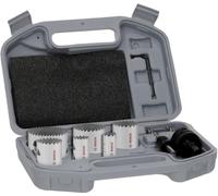 Bosch 9x PRO Multi Material PC Plus Juego de sierras roscadas (para Acero, Pladur, Ø 20, 25, 32, 38, 51, 64 mm, Accesorios Profesionales Taladradoras)
