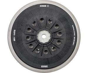 BOSCH ACCESORIOS 1x Platos de soporte multiperforados Expert Multihole (Versión Blando, Ø 150 mm, Lijadora excéntrica)