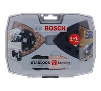 Bosch Accessories Professional Starlock Best of - Juego de 6 piezas de lijado (hoja de lijado para madera y mortero, accesorios para múltiples cortadores)
