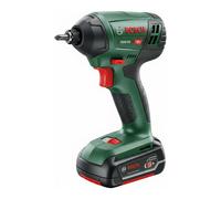 Bosch AdvancedImpact 18 Taladro percutor y atornillador con 2 baterías de 1,5 Ah y maletín