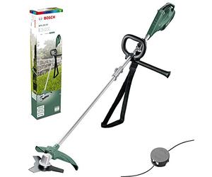 Bosch AFS 23-37 - Desbrozadora | cuchilla de 3 hojas, 3 hilos de corte, empuñadura adicional, caperuza en caja de cartón, Doble sistema de corte