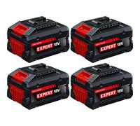 Bosch Kit de batería de alta potencia Expert 18V System – 4x EXBA 18V