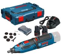 Bosch Professional Multiherramienta giratoria a batería GRO 12V-35 - 5.000-35.000 rpm, 2x 2,0 Ah