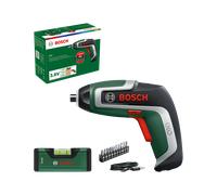 Bosch - Atornillador a Batería - IXO 7 Level Set - 3.6V, con Nivel de Burbuja 12cm, Set de 10 Puntas y cable micro USB Diy 147 x 46 x 120 mm.