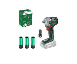 Bosch - Atornillador de impacto a batería 18V UniversalImpactDrive 18V-350, con accesorios, sin batería ni cargador 0603980305