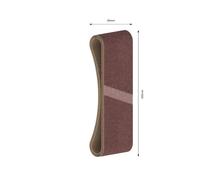 Bosch - Banda abrasiva, P150, 60x400 mm, paquete de 3 2608606004