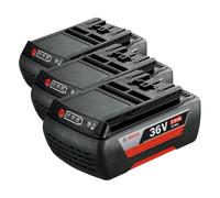 Bosch Batería de Repuesto GBA 36V 2.0Ah (Paquete de 3)