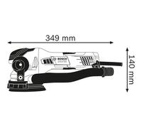 Bosch blue lijadora excéntrica get 55-125 125 mm