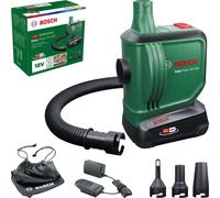 Bosch Bomba de aire a batería EasyInflate 18V-500 – 18 V, 1 batería 2,0 Ah para inflar/desinflar