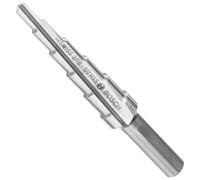 BOSCH Broca de acero de alta velocidad SDC6 de 3/16 pulgadas a 1/2 pulgadas