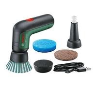 Bosch Cepillo de limpieza eléctrico UniversalBrush – batería 3,6V integrada, USB, 4 accesorios