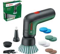 Bosch Set de cepillo de limpieza eléctrico UniversalBrush, 10 accesorios, batería 3,6 V