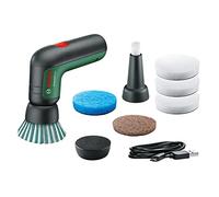 Bosch Cepillo de Limpieza Eléctrico UniversalBrush, con Batería 3.6V Integrada, 1 Cable microUSB y 4 Accesorios, Caja Cartón + Almohadilla de Melamina para el Cepillo de Limpieza Eléctrico