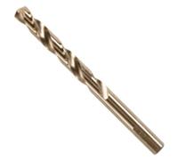 BOSCH CO2155B - Broca de metal cobalto M42 de 7/16 pulgadas x 5-1/2 pulgadas con vástago de tres planos para aplicaciones de perforación en acero inoxidable, hierro fundido, titanio, metal de calibre