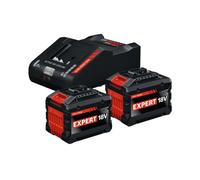 Bosch - Conjunto de cargador de 16 A EXAL 18V-160 y 2 baterías EXBA 18V-150 Li-Ion de 15,0 Ah 1600A0373Z