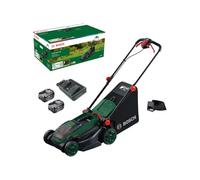 Bosch Cortacésped a batería ROTAK18V2-38, 38 cm, altura 30-75 mm, cesto 40 l, 2x18V+cargador