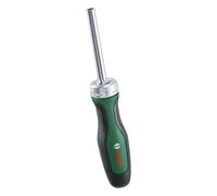 Bosch Destornillador de carraca con puntas (alto par, atornillado eficiente; par máx. 36 Nm; engranaje 36 dientes; portapuntas magnético; empuñadura antivibración ergonómica)