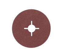 Bosch - Disco abrasivo de fibra para metal P80, diámetro 115 mm 2608605467