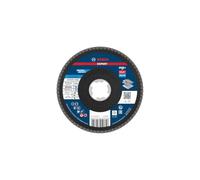 Bosch Disco de láminas EXPERT X782, versión recta, X-Lock | para Acero, Acero inoxidable, Ø 125 mm, Accesorios Amoladora pequeña