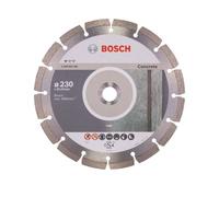Bosch Disco tronzador de diamante Standard para hormigón Ø 230 x 22.23 x 2.3 x 10 mm – 1 unidad