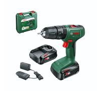 Bosch EasyImpact 18V-40 Taladro de impacto inalámbrico con 2 baterías de 2,0 Ah y maletín