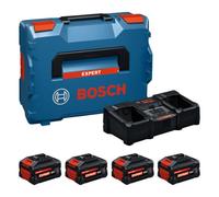 Bosch expert 18v system - kit de arranque de alto rendimiento (2 x exb