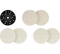 Bosch Expert M480 - Juego de herramientas para pintura (7 unidades, 150 mm de diámetro, grano 2 x 80, 2 x 120, 2 x 180, accesorio profesional, lijadora orbital)