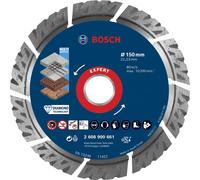 Bosch Professional Disco diamante Expert MultiMaterial Ø150 mm hormigón, accesorios amoladora grande