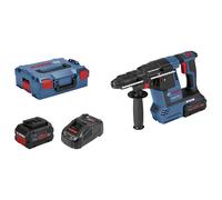 Bosch GBH 18V-26 F Professional SDS Plus: Taladro Martillo Percutor sin Escobillas, 18V, 2.6 J, 8-16 mm Hormigón, Incluye 2 Baterías 8Ah