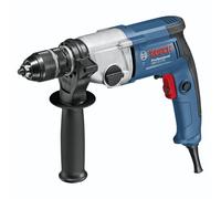 Bosch Professional taladro GBM 13-2 RE 750 W sin percusión, portabrocas 13 mm, empuñadura auxiliar