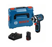 Bosch GDR 10,8 LI Professional, 2 baterías de 2,0 Ah, con maletín L-Boxx