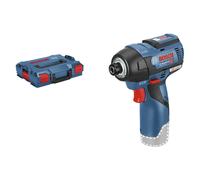 Bosch Atornillador de impacto GDR 12V-110 PowerControl LED – 110 Nm, 12 V, Azul, Solo en L-Box