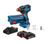 Bosch GDX 18V-200 18V Impact Driver Wrench Combo Kit con 2 baterías