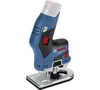 Bosch GKF 12V-8 Fresadora de cantos a batería con accesorios