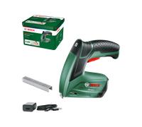 Bosch - Grapadora a Batería - PTK 3,6 LI - 3.6V, con Indicador de Carga, Incluye 1000 Grapas y Maletín metálico Diy 146 x 50 x 156 mm.