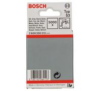 Bosch Grapas de Alambre Fino Tipo 53 ,11,4 x 0,74 X 12MM,5000er-Pack 2609200212