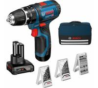 Bosch Professional Taladro percutor a batería GSB 12V-15 Sistema 12V