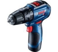 Bosch gsb 12v-30 1600 rpm sin llave 820 g negro, azul, rojo