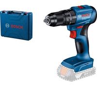 Bosch GSB 185-LI Professional, taladro atornillador de impacto, mango tipo pistola, color azul, sin escobillas, fabricado en Alemania, 500 revoluciones por minuto