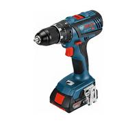 Bosch Taladro percutor profesional GSB 18V-28 63 Nm Cable combinado con conductor Batería y maletín